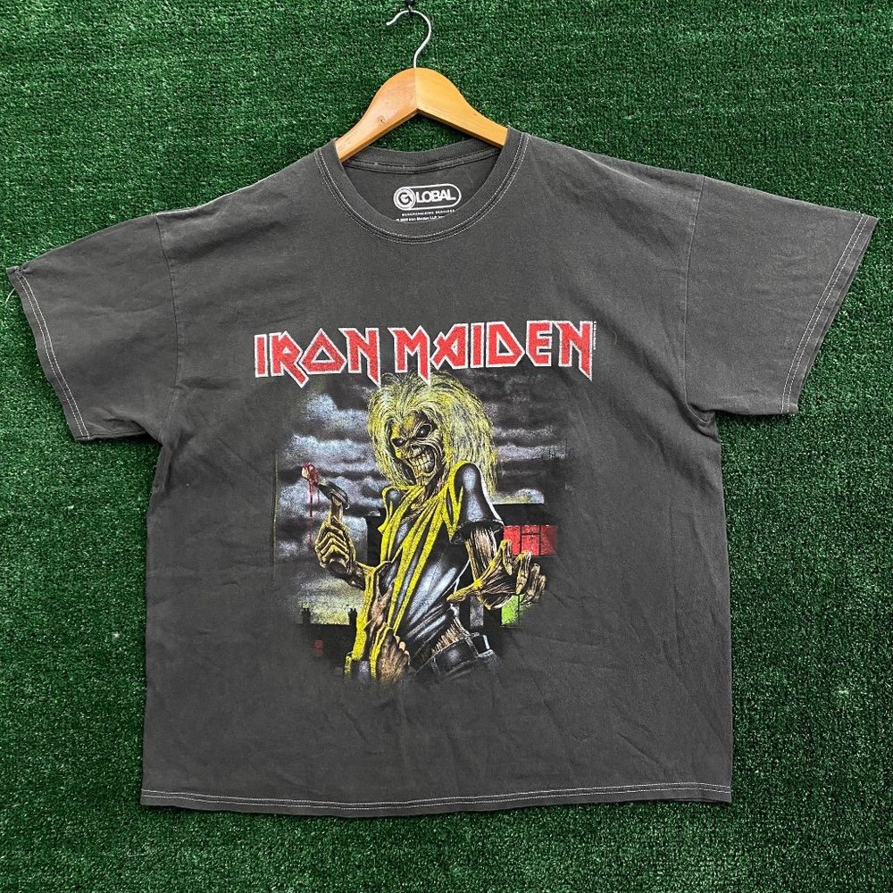 Iron Maiden Vintage Style Rock Tshirt size L